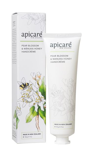 Apicare Pear Blossom & Manuka Honey Handcreme 90g
