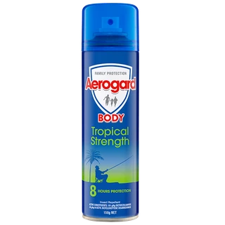 Aerogard Tropical Strength Insect Repellent Aerosol Spray 150g