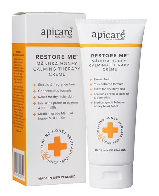 Apicare Restore Me Manuka Honey Calming Therapy Creme 200g