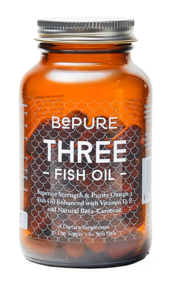 BePure Three Fish Oil Capsules 60