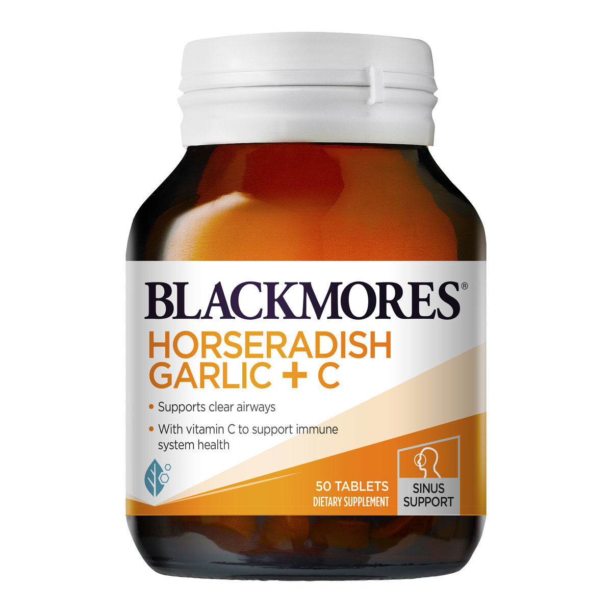 Blackmores Super Strength Horseradish, Garlic + C Tablets 50