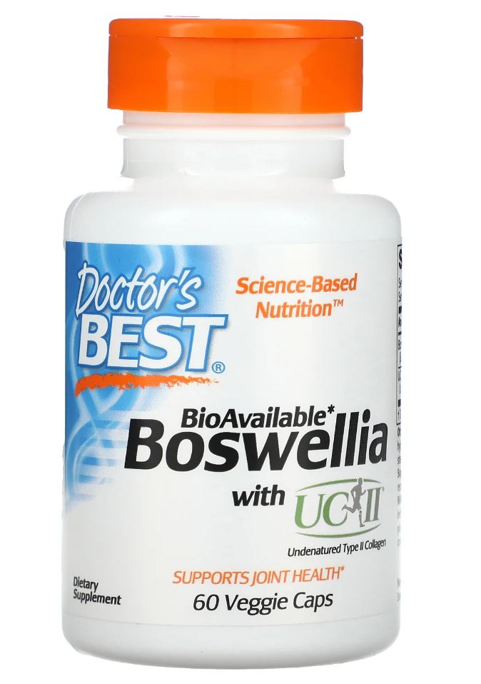 Doctor's Best Bosswellia with UC-II Vegecapsules 60