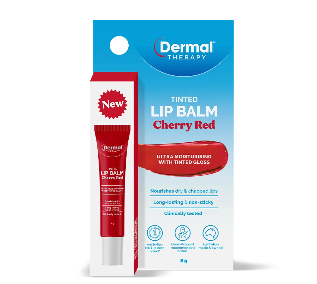 Dermal Therapy Tinted Lip Balm Cherry Red 8g