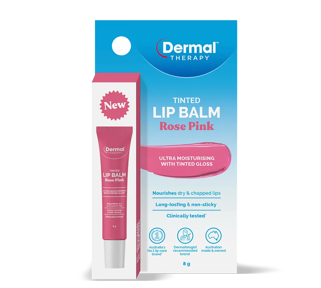 Dermal Therapy Tinted Lip Balm Rose Pink 8g
