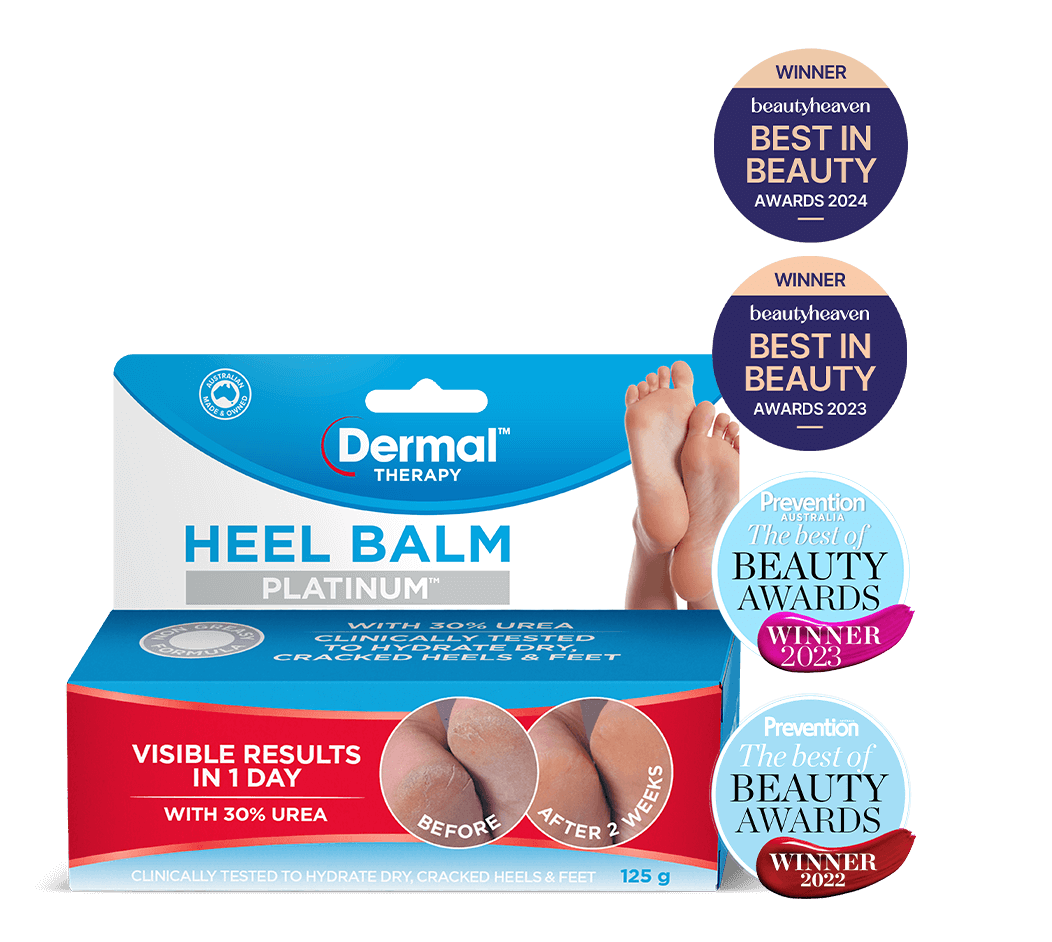 Dermal Therapy Heel Balm Platinum 125g