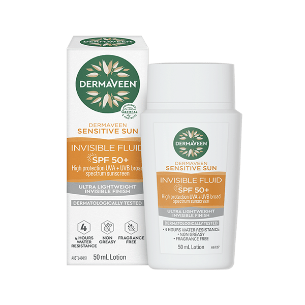 Dermaveen Sensitive Sun Invisible Fluid SPF50 + UVA + UVB 50ml