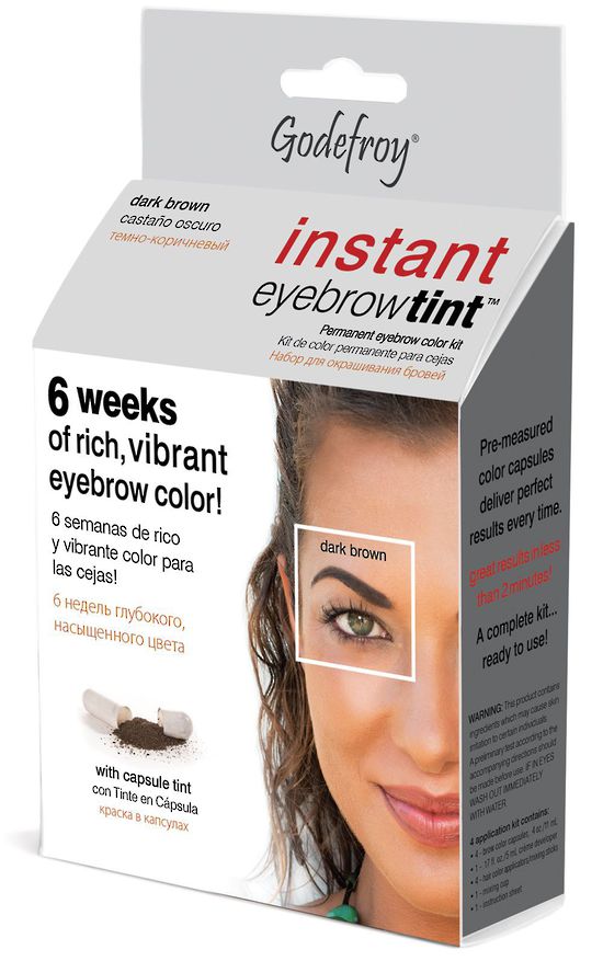 Godefroy Instant Eyebrow Tint Dark Brown