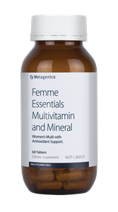 Metagenics Femme Essentials Multivitamin & Mineral Tablets 60