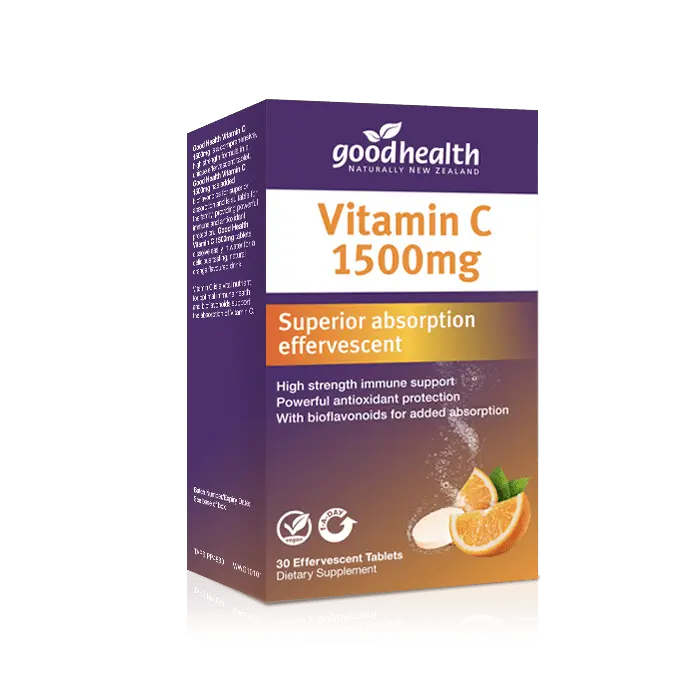 Good Health Vitamin C 1500mg Tablets 30