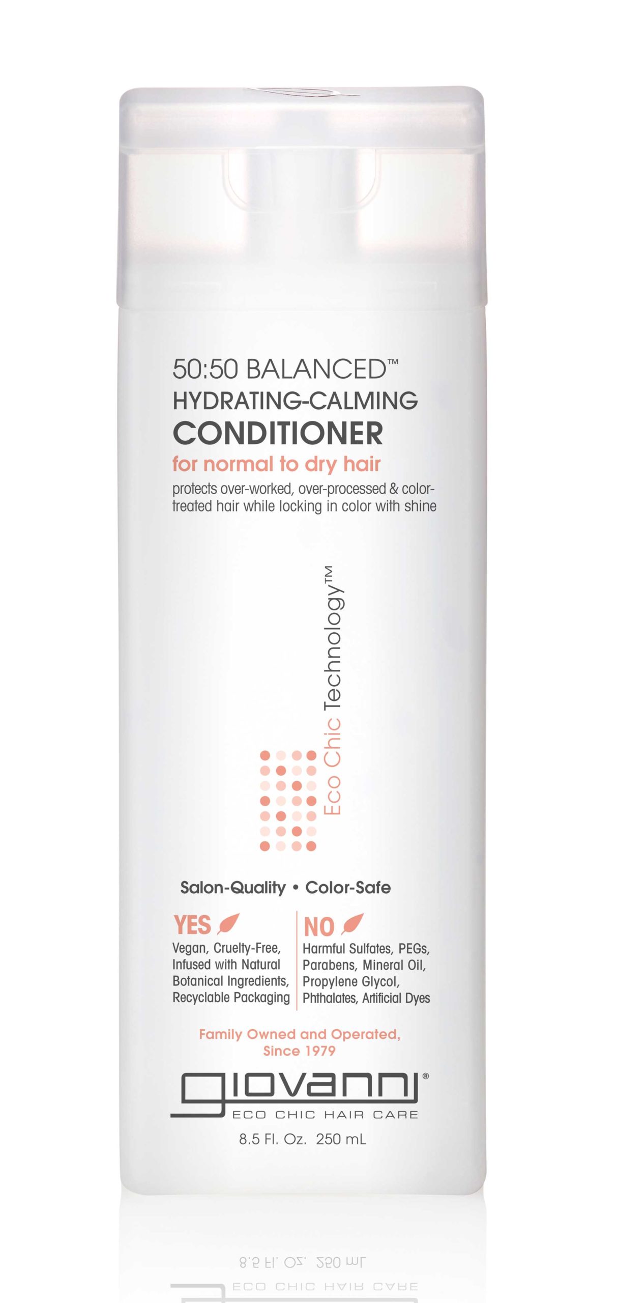 Giovanni 50:50 Balanced Hydrating-Calming Conditioner 250mL