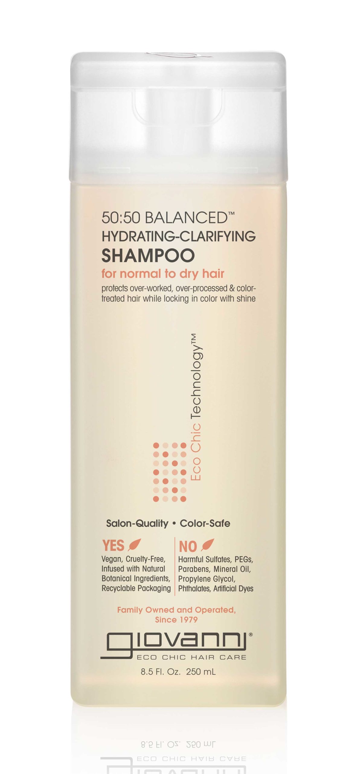 Giovanni 50:50 Balanced Hydrating-Clarifying Shampoo 250mL