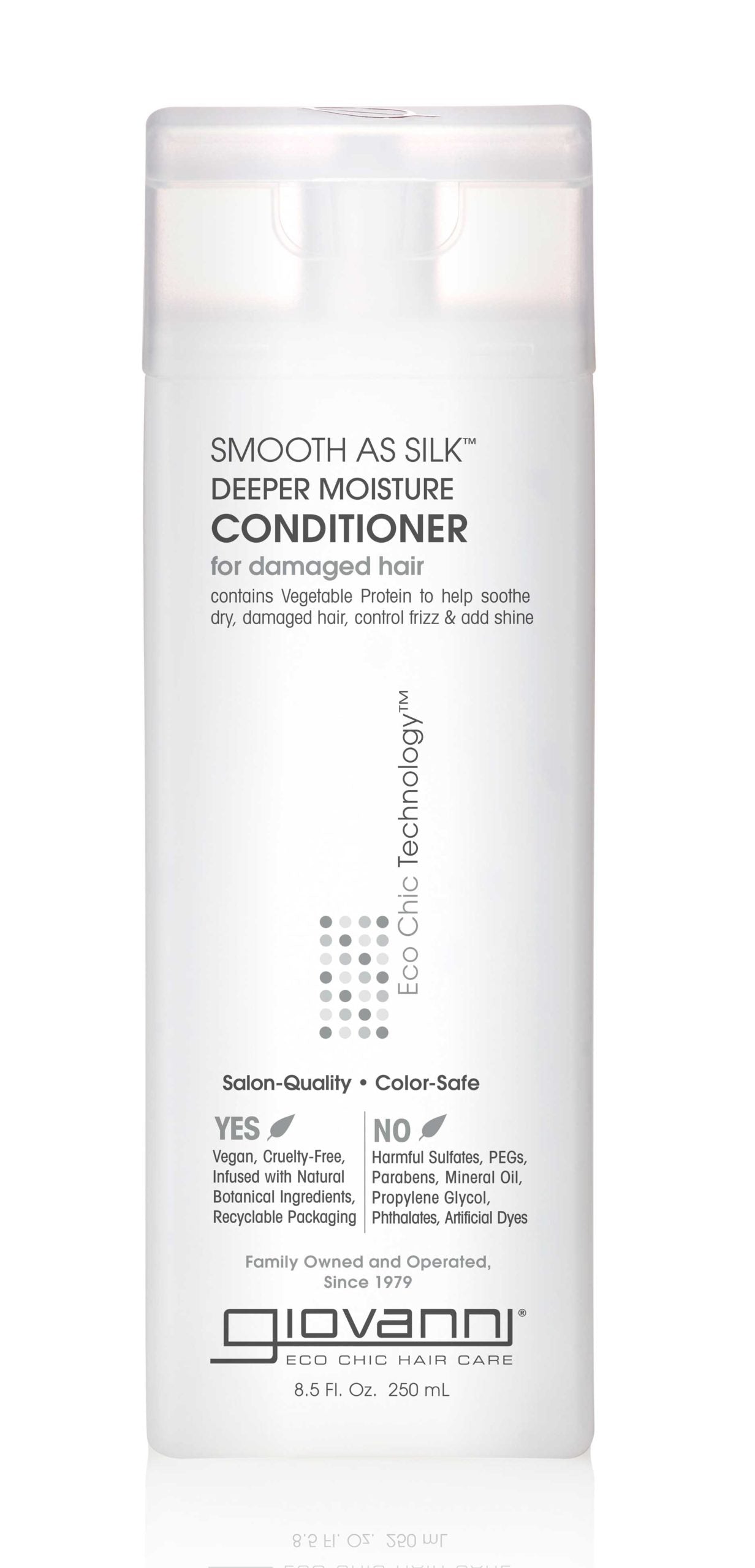 Giovanni SMOOTH AS SILK ™ Deeper Moisture Conditioner 250mL