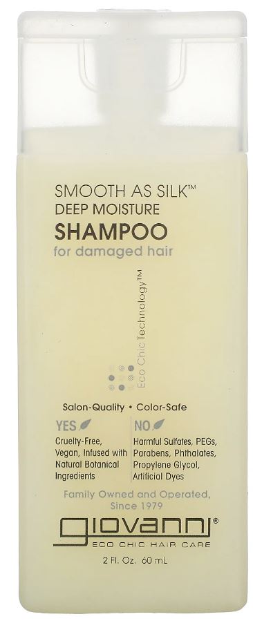 Giovanni Smooth as Silk Deep Moisture Shampoo 60mL