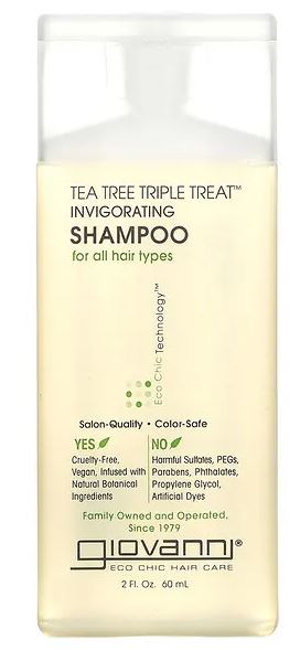 Giovanni Tea Tree Triple Threat Invigorating Shampoo 60ml