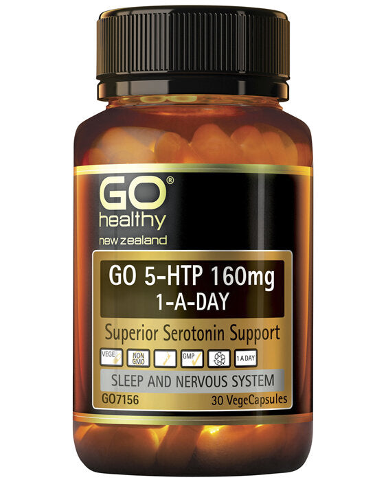 Go Healthy 5-HTP 160mg VegeCapsules 30