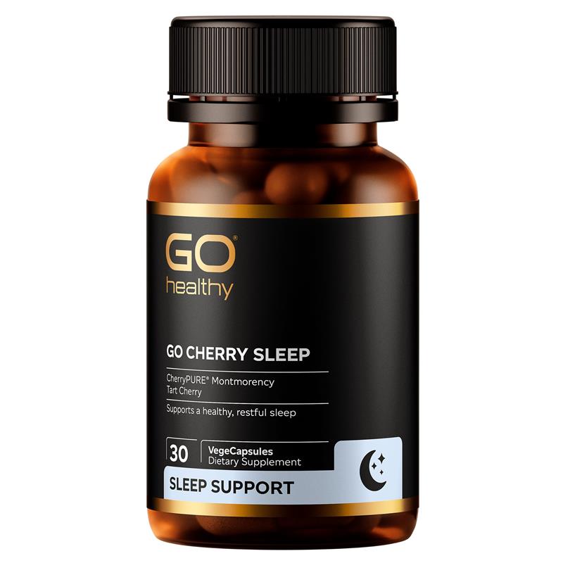 Go Healthy Cherry Sleep Capsules 30