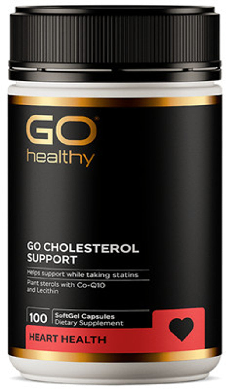 Go Healthy Cholesterol Support Capsules 100
