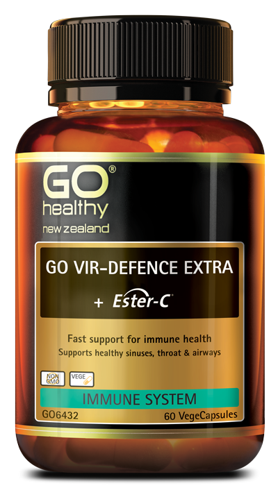 Go Healthy Vir-Defence Extra + Ester C VegeCapsules
