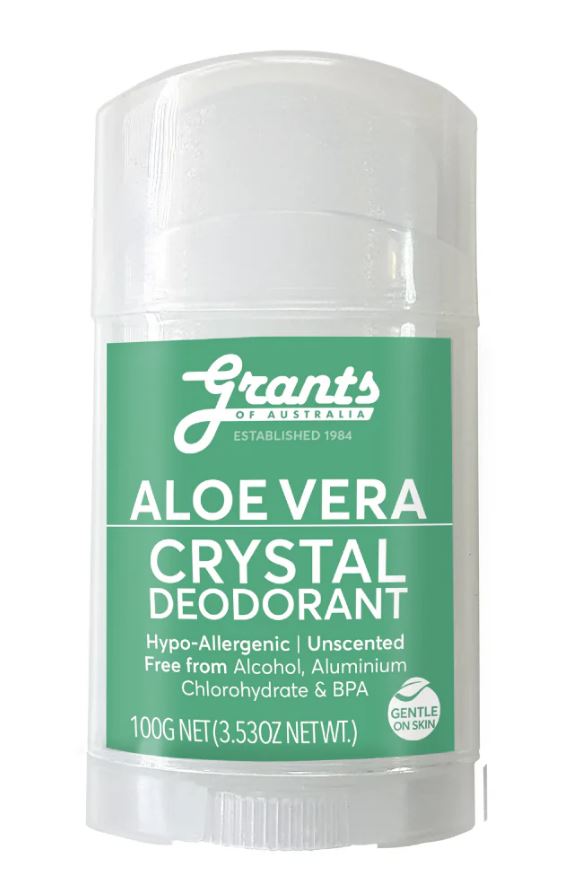 Grants Aloe Vera Crystal Deodorant 100g
