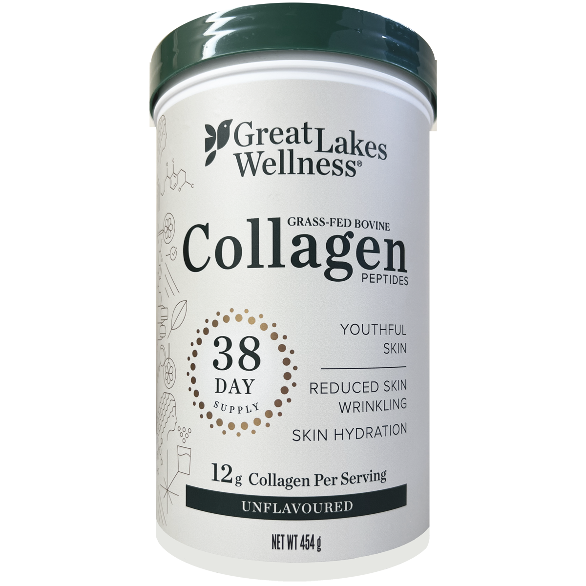 Great Lakes Collagen Peptides 454g