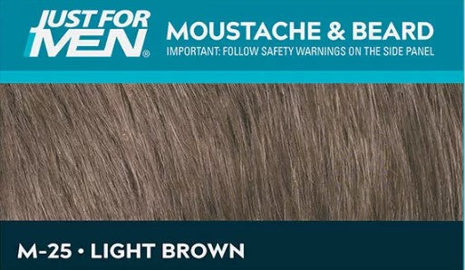 Just for Men Moustache & Beard Light Brown - 1