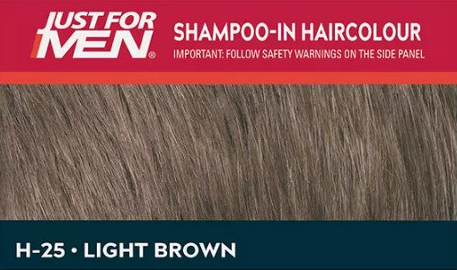 Just for Men Shampoo - In Haircolour - Natural Light Brown - 1
