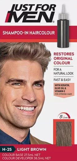 Just for Men Shampoo - In Haircolour - Natural Light Brown