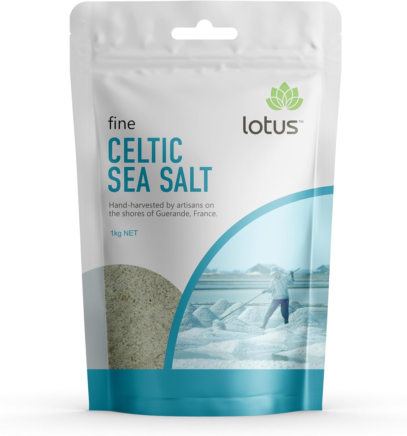 Lotus Celtic Sea Salt 500g Fine