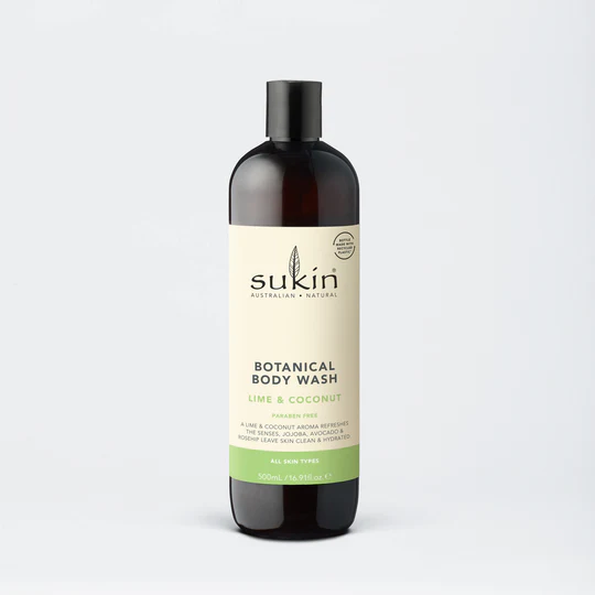 Sukin Lime & Coconut Botanical Body Wash 500mL