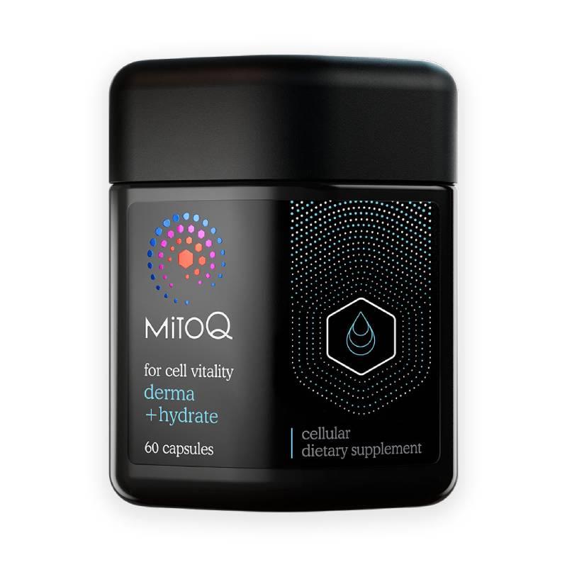 MitoQ Derma + Hydrate Capsules 60