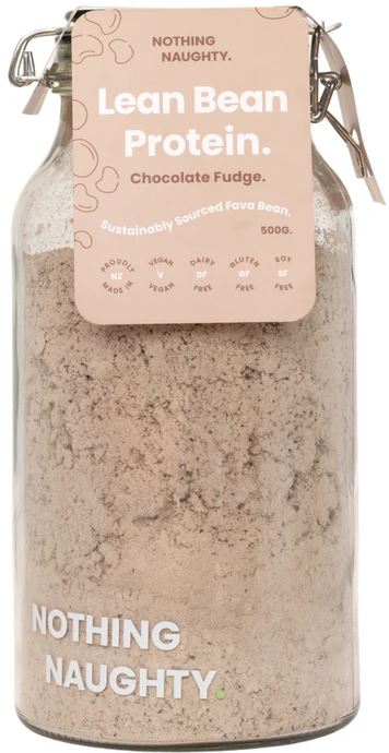 Nothing Naughty Lean Bean Protein Chocolate Fudge 500g