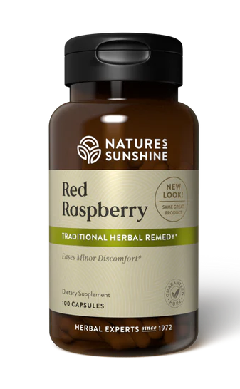 Nature's Sunshine Red Raspberry Capsules 100