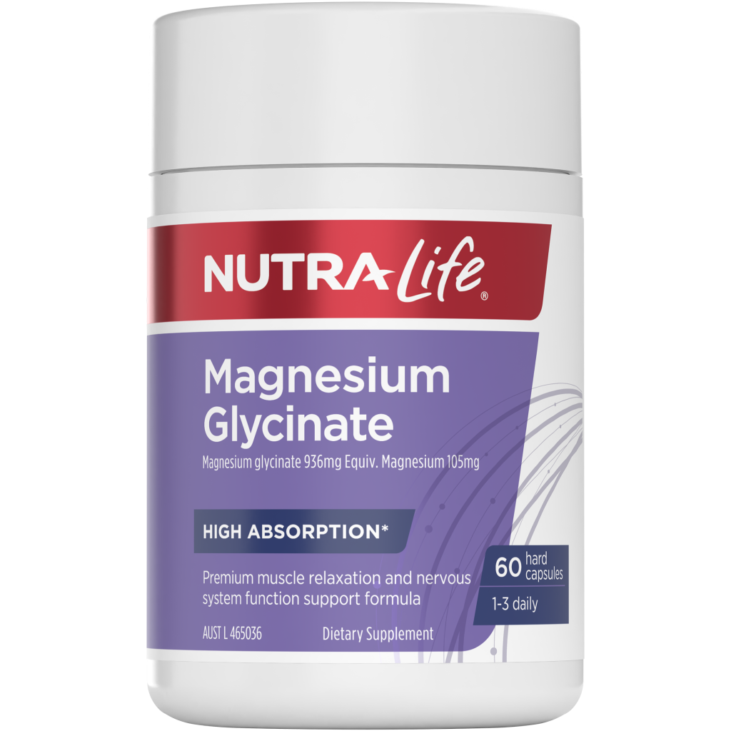 Nutra-Life Magnesium Glycinate Capsules 60