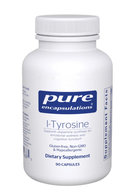 Pure Encapsulaions l-Tyrosine 500mg Capsules 90