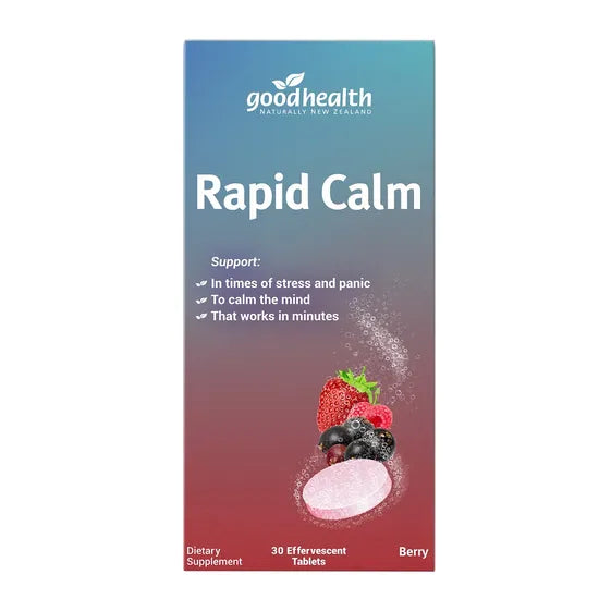 Good Health Rapid Calm Berry Tablets 30