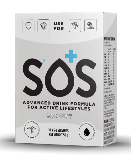 SOS Hydration Sachets Coconut 10 x 5g