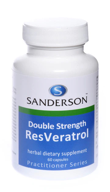 Sanderson Double Strength ResVeratrol Capsules 60