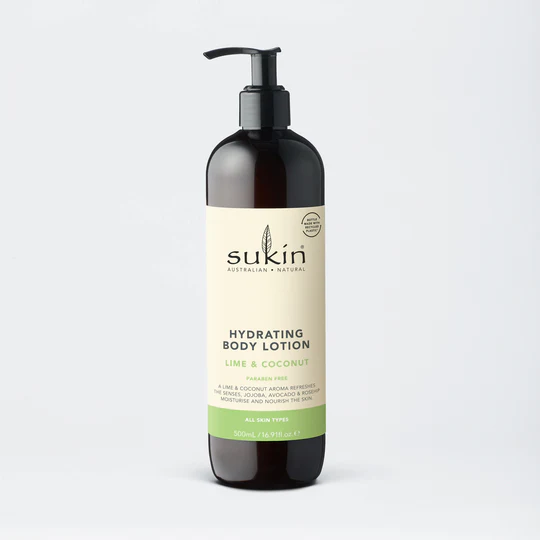 Sukin Lime & Coconut Hydrating Body Lotion 500mL