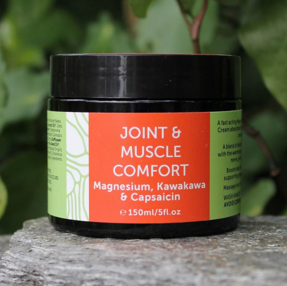 Wild Kiwihearts Magnesium, Kawakawa, & Capsaicin Cream 150mL