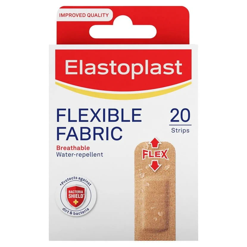 Elastoplast Flexible Fabric Plasters (19mm x 65mm) 20