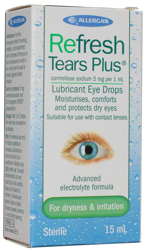 Refresh Tears Plus Lubricant Eye Drops 15ml