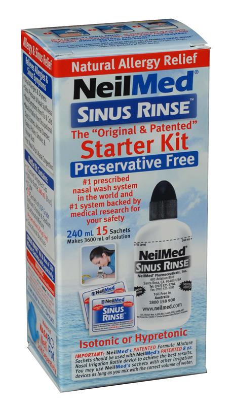 NeilMed Sinus Rinse Nasal Wash Starter Kit