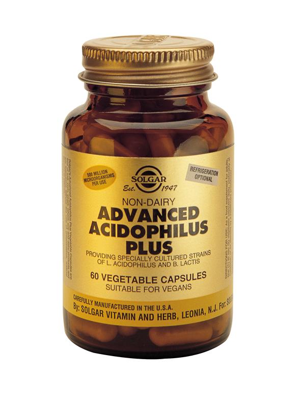 Solgar Advanced Acidophilus Plus Vegetable Capsules 60