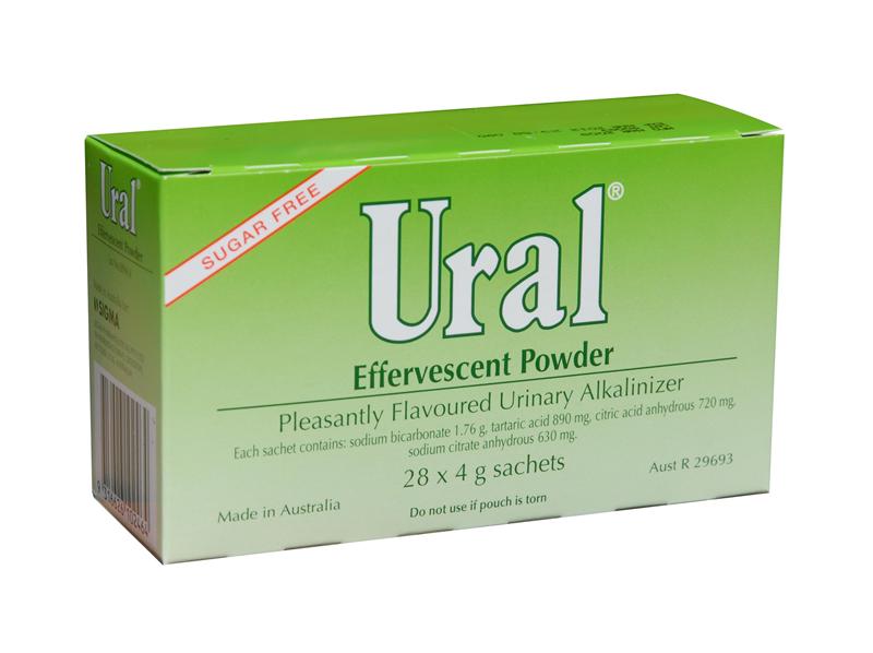 Ural Urinary Alkalinizer Sachets 28 x 4g
