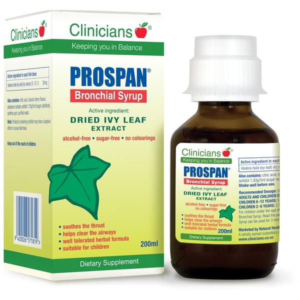 Clinicians Prospan Bronchial Syrup 200ml