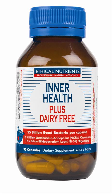 Inner Health Plus Probiotic Capsules Dairy Free 90