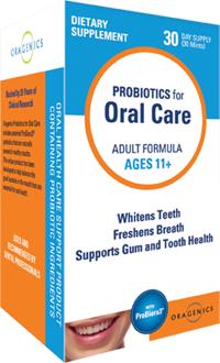 Oragenics Probiotics for Oral Care Adults Tablets 30