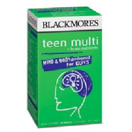 Blackmores Teen Multi + Brain Nutrients For Guys Capsules 60