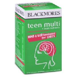 Blackmores Teen Multi + Brain Nutrients For Girls Capsules 60