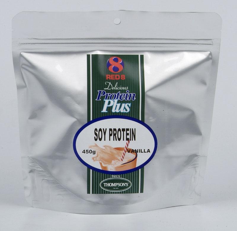 Red 8 Soy Protein Vanilla 450g
